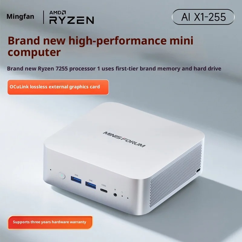 Pc Gaming Amd Ryzen 7 - MINISFORUM X1-255: Harici GPU, Oyun ve