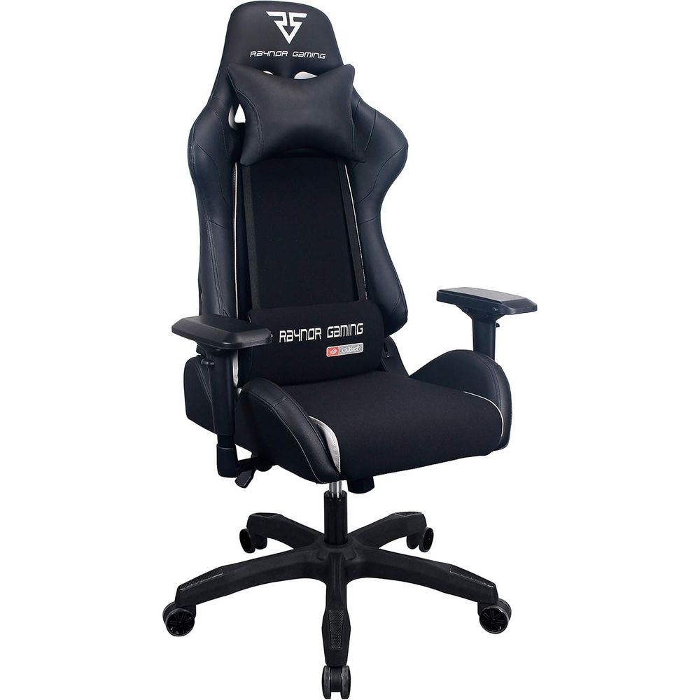 Gaming Chair - 4D Kolçaklı, Fileli ve PU Deri,