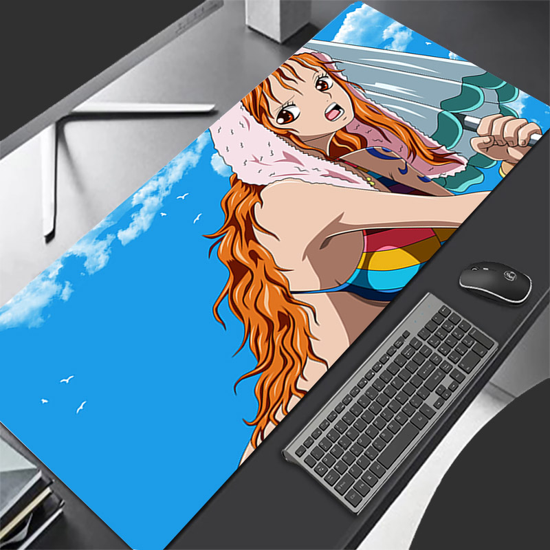 Pc Gaming On Tv - Mouse Pad Tek Parça Dayanıklı Anime