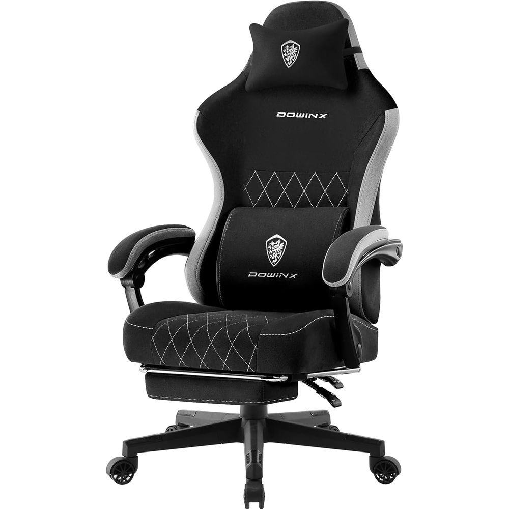 Gaming Chair - Yetişkinler için Bel Desteği, Ayarlanabilir Yükseklik