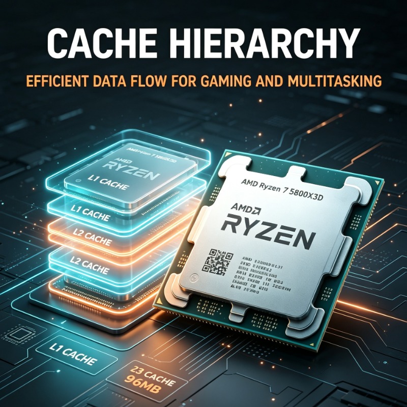 Pc Gaming Amd Ryzen 7 - Ryzen 7 5800X3D PC Oyun İşlemcisi