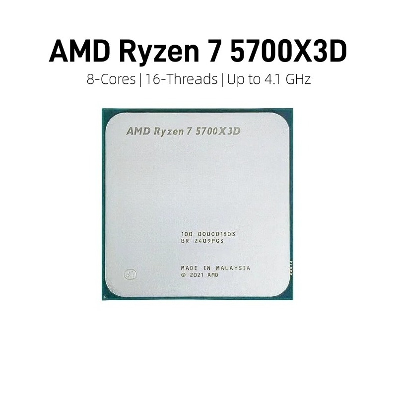 Pc Gaming Amd Ryzen 7 - AMD Ryzen 7 5700X3D Toplu CPU,