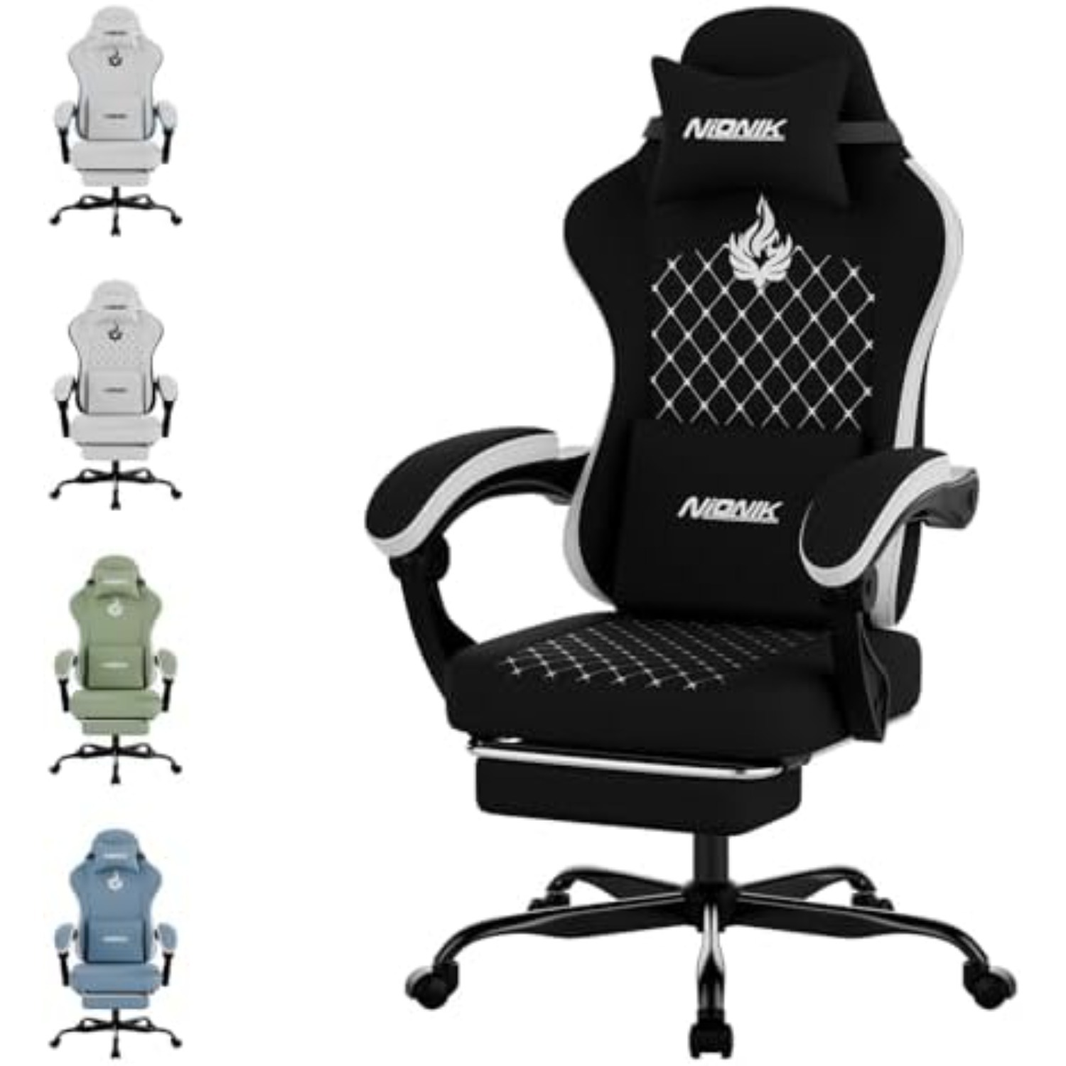 Gaming Chair - Masajlı Oyuncu Koltuğu, Ergonomik PC Oyuncu