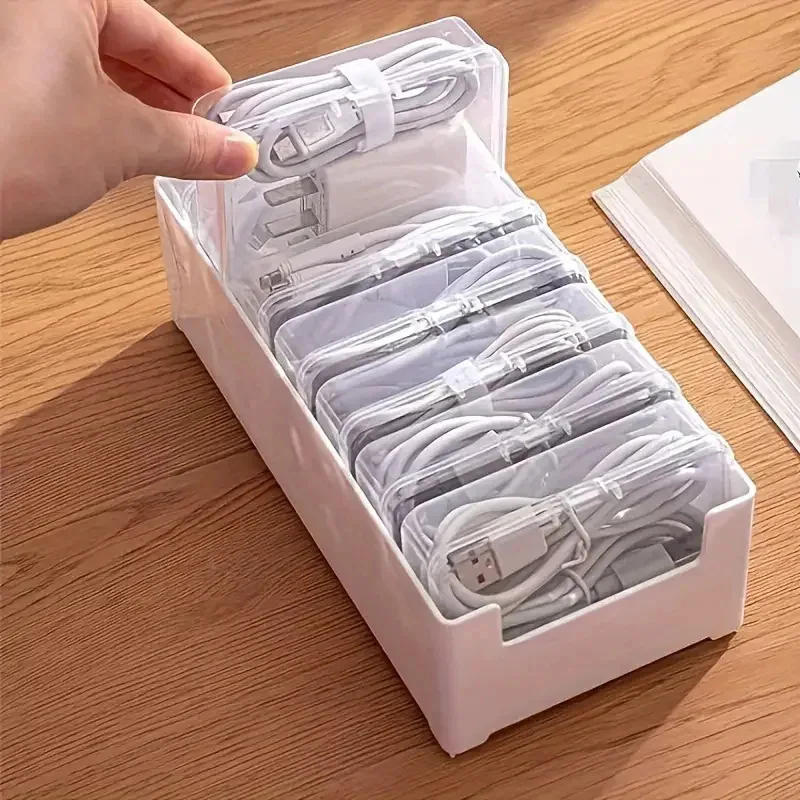 Desk Cable Organizer - Veri Kablosu Düzenleyici Kutusu, Sarma Kablosu
