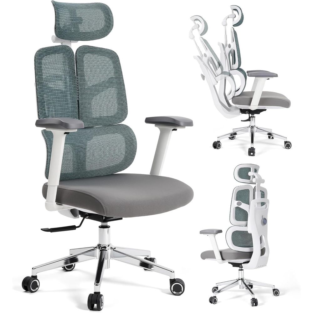 Gaming Chair - Ergonomik Yüksek Kapasiteli Fileli Ofis Koltuğu
