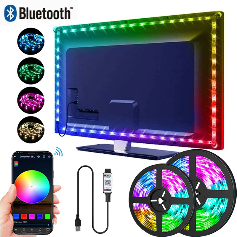 Pc Gaming On Tv - RGB 5050 LED Şerit Işıklar Uygulama