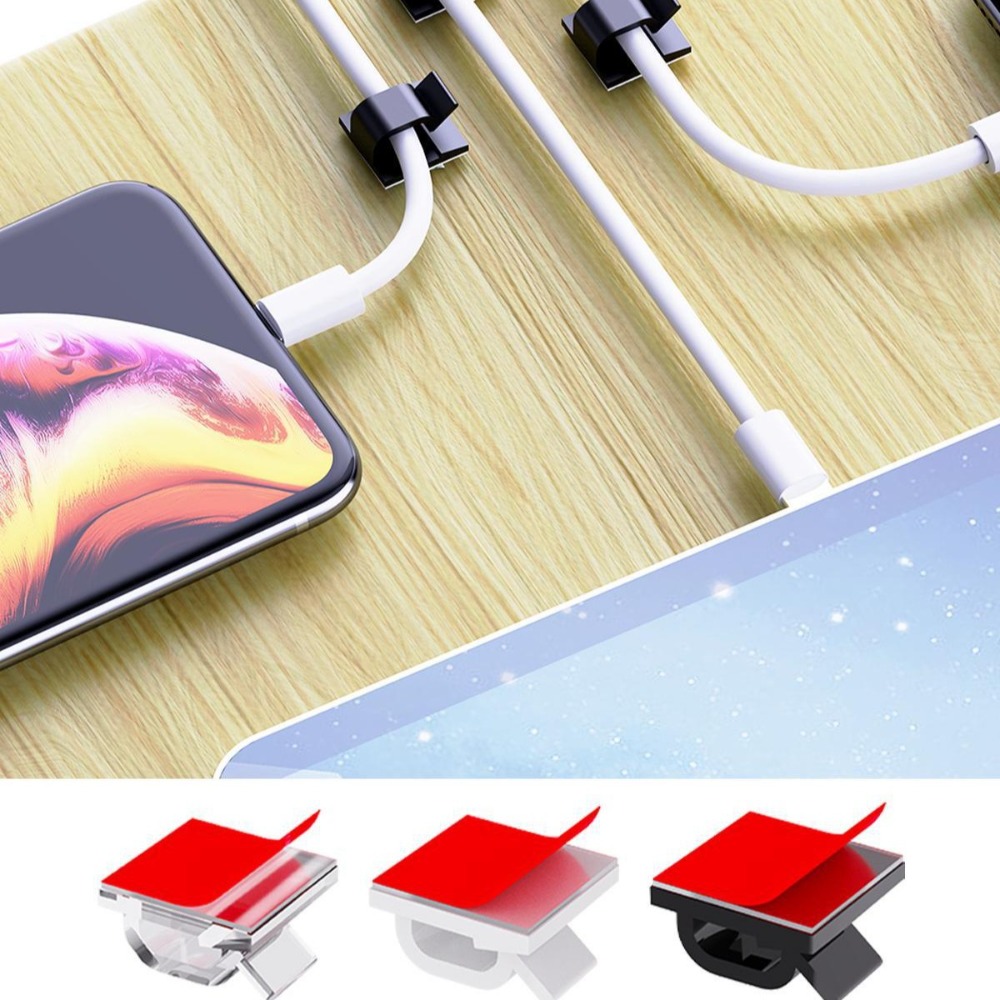 R Şekilli Şeffaf Plastik Kablo - Desk Cable Organizer incelemesi ve fiyatı