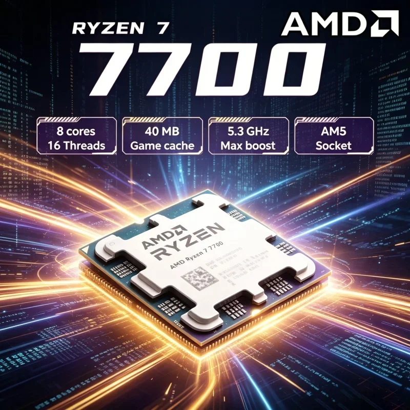 AMD R7 7700 Ryzen 7 7700 Ekono - Pc Gaming Amd Ryzen 7 incelemesi ve fiyatı