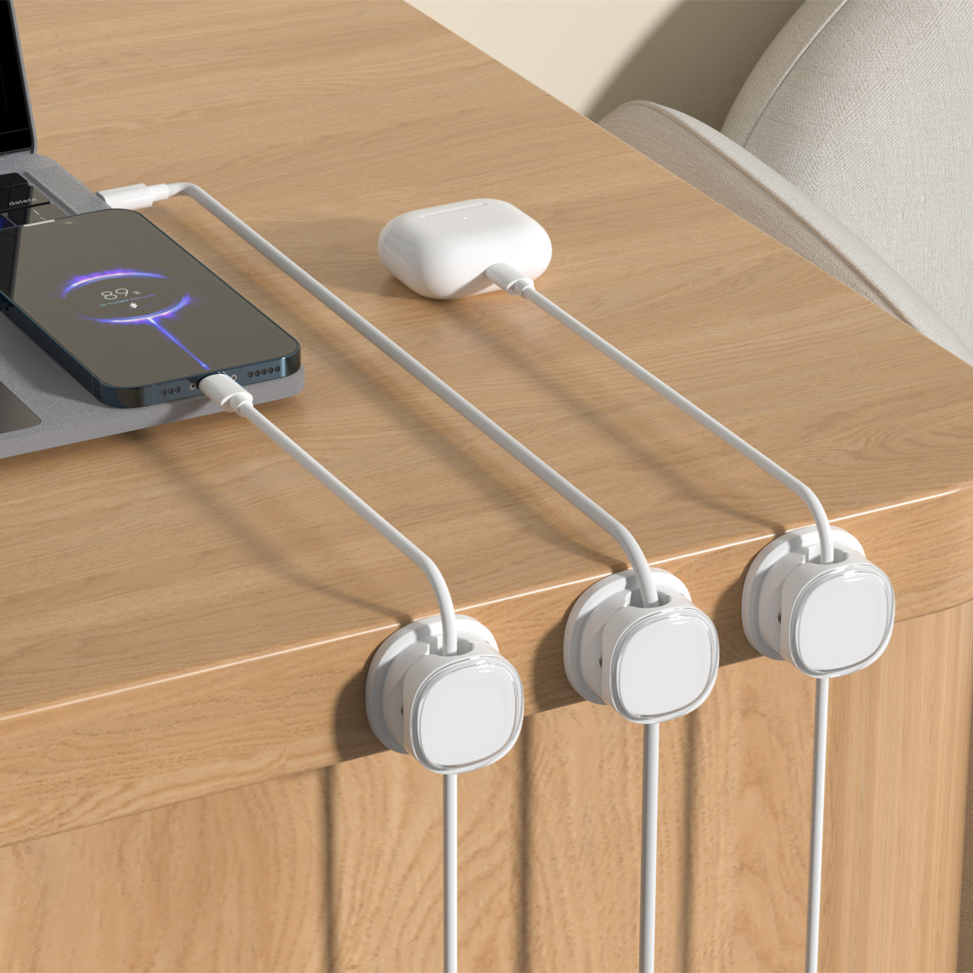 3/6/8/12 adet manyetik kablo k - Desk Cable Organizer incelemesi ve fiyatı