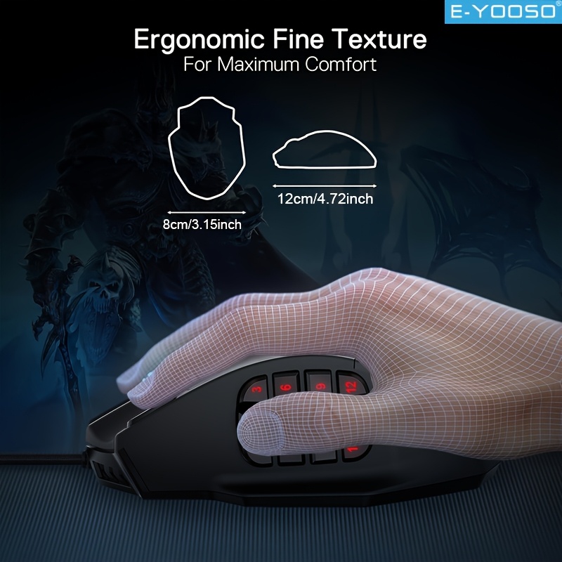 E-YOOSO RGB Kablolu Oyun Fares - Pc Gaming Editing incelemesi ve fiyatı