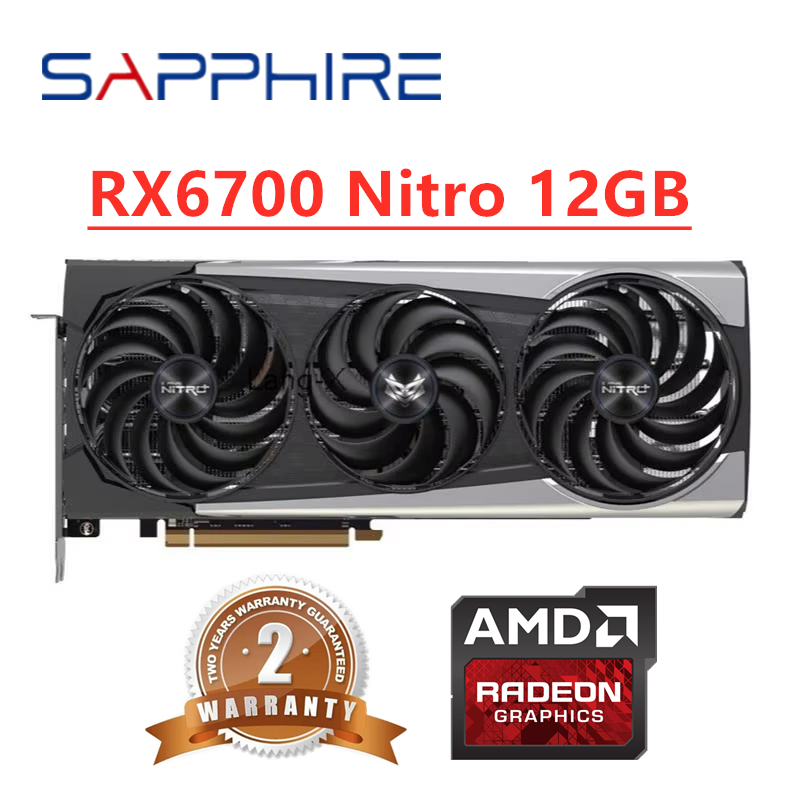 GPU Sapphire RX 6700 XT 6700XT - Pc Gaming Vr incelemesi ve fiyatı