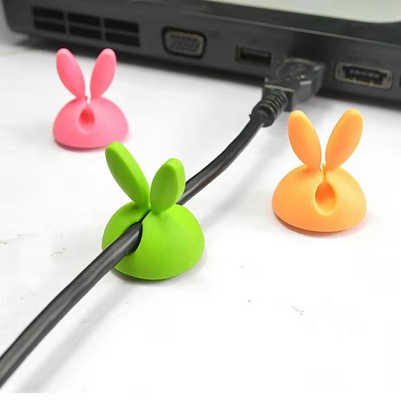 Sevimli tavşan kulak kablosu y - Desk Cable Organizer incelemesi ve fiyatı