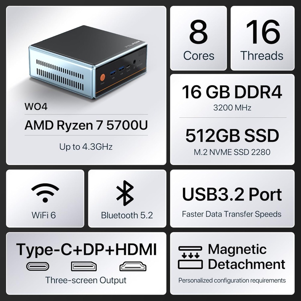 ABD'den Gönderilen Mini Bilgis - Pc Gaming Amd Ryzen 7 incelemesi ve fiyatı