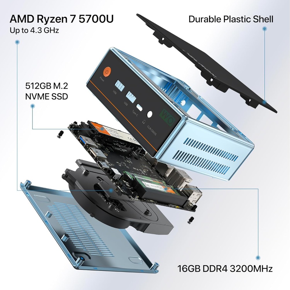 ABD'den Gönderilen Mini Bilgis - Pc Gaming Amd Ryzen 7 incelemesi ve fiyatı