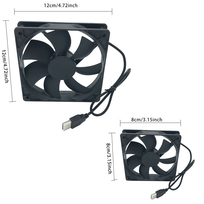 8/12 cm 12 V USB Powered Bilgi - Pc Gaming Vr incelemesi ve fiyatı