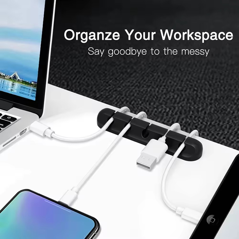 Silikon USB Kablo Klipsi Sarıc - Desk Cable Organizer incelemesi ve fiyatı