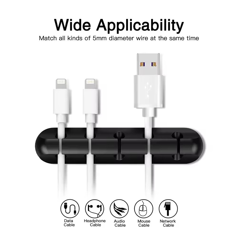 Silikon USB Kablo Klipsi Sarıc - Desk Cable Organizer incelemesi ve fiyatı