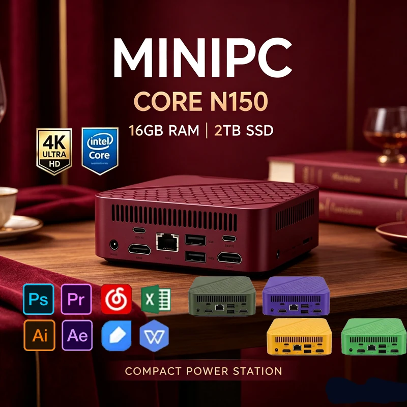 Renkli Mini PC Intel Celeron N - Pc Gaming Editing incelemesi ve fiyatı