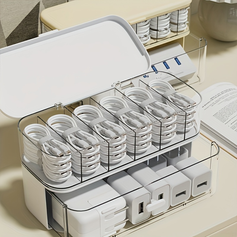 Çift Katmanlı Şeffaf Masaüstü  - Desk Cable Organizer incelemesi ve fiyatı