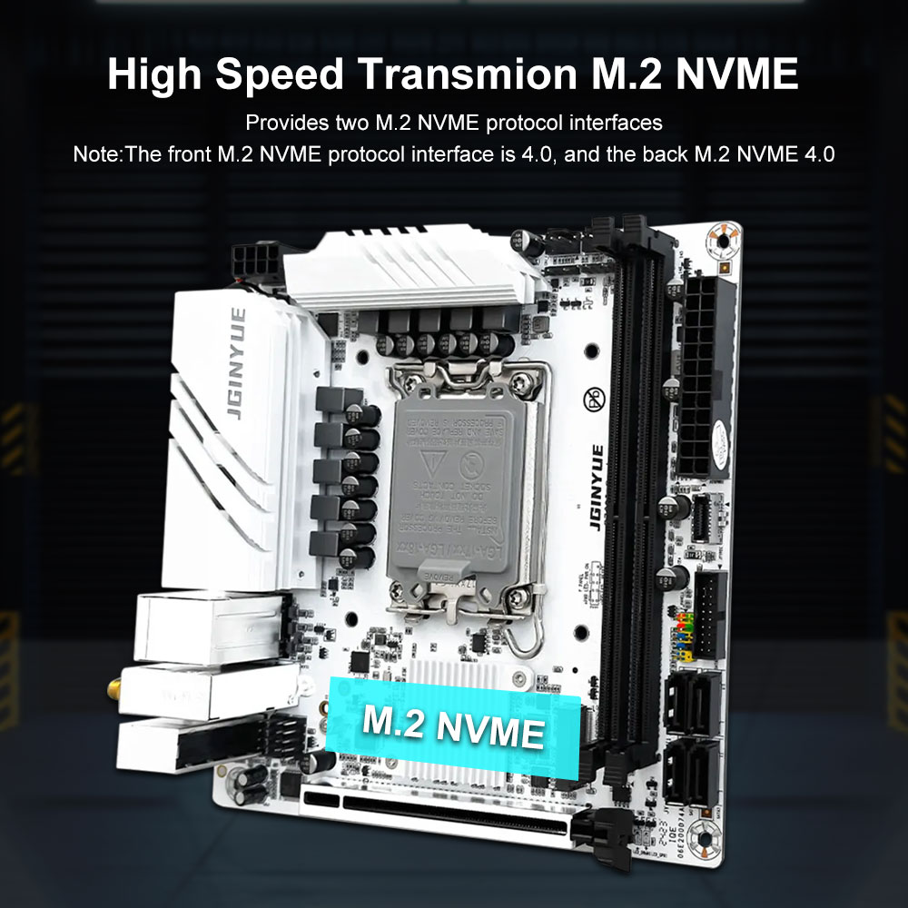 JGINYUE B760 Anakart LGA 1700  - Pc Gaming News incelemesi ve fiyatı