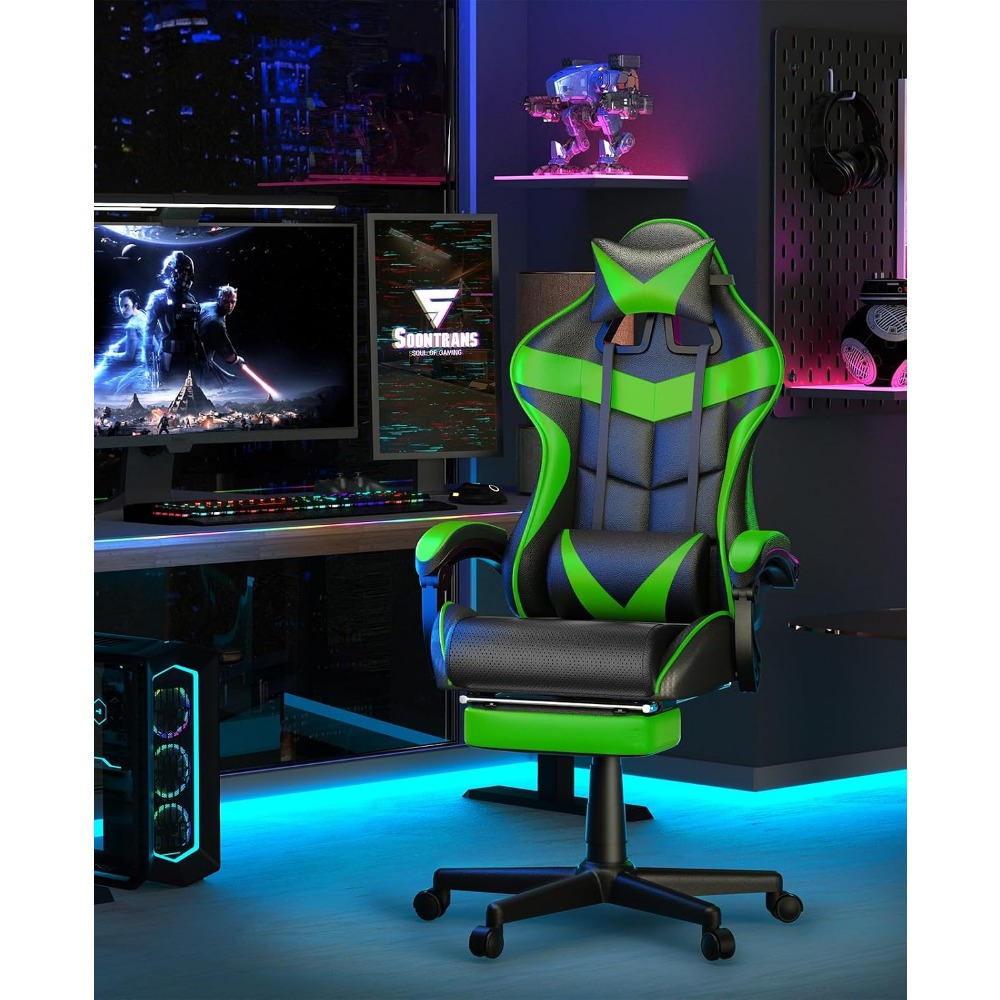 Ayak Dayamalı ve Bel Destekli  - Gaming Chair incelemesi ve fiyatı