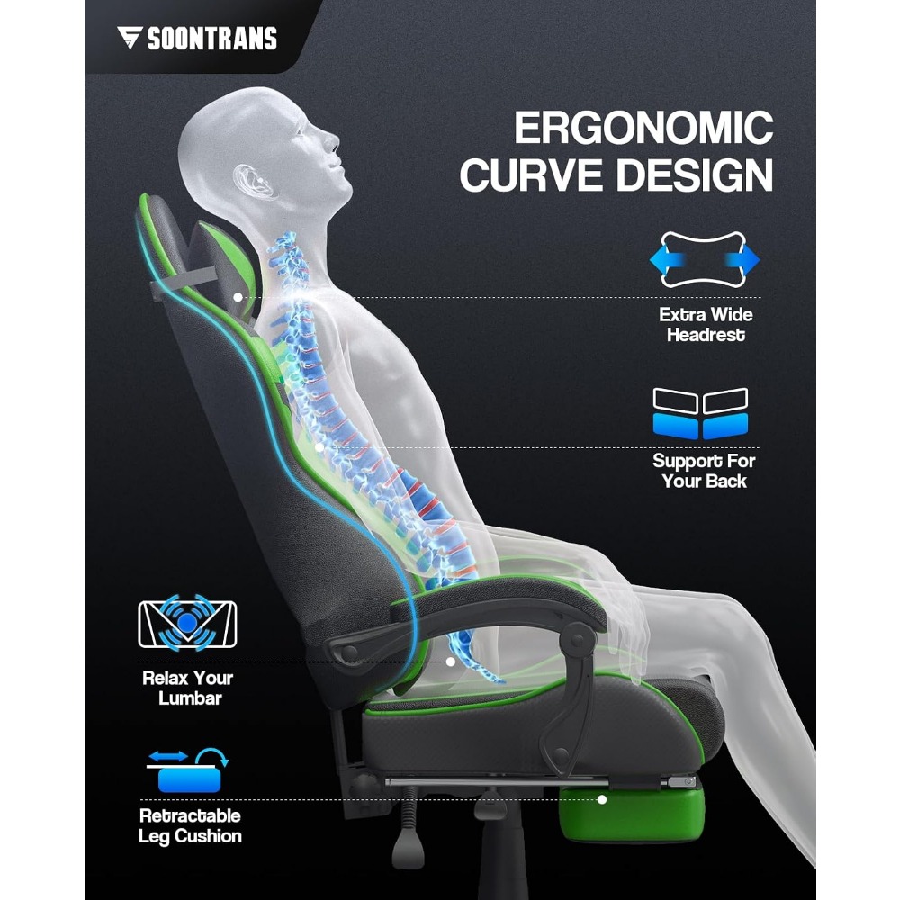 Ayak Dayamalı ve Bel Destekli  - Gaming Chair incelemesi ve fiyatı