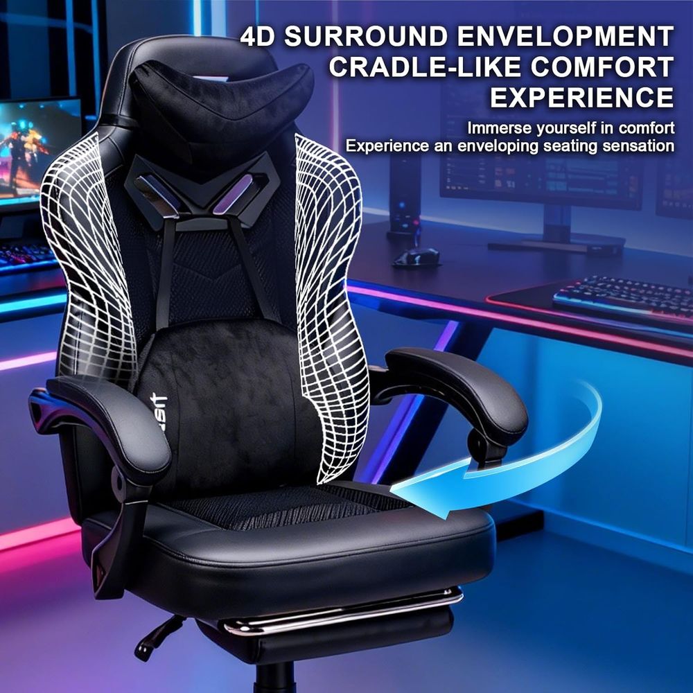 Ağır Yetişkinler için Ayak Day - Gaming Chair incelemesi ve fiyatı